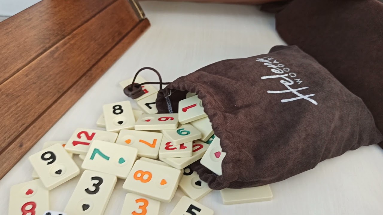 VIP Straight Rummy Set | Personalized Straight Rummy Cube Game Set - Gift for Father