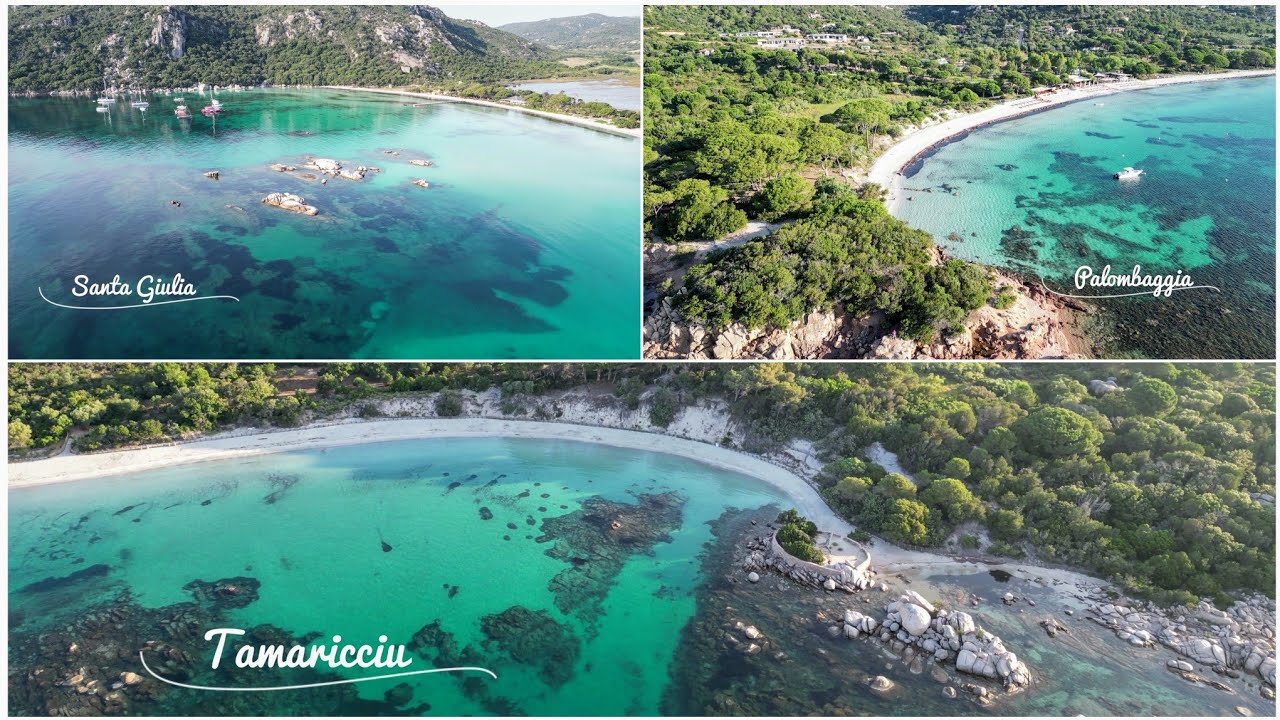Corse - Santa Giulia - Palombaggia - Tamaricciu - Drone 4K