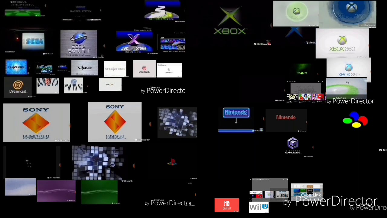 All console startups played at once