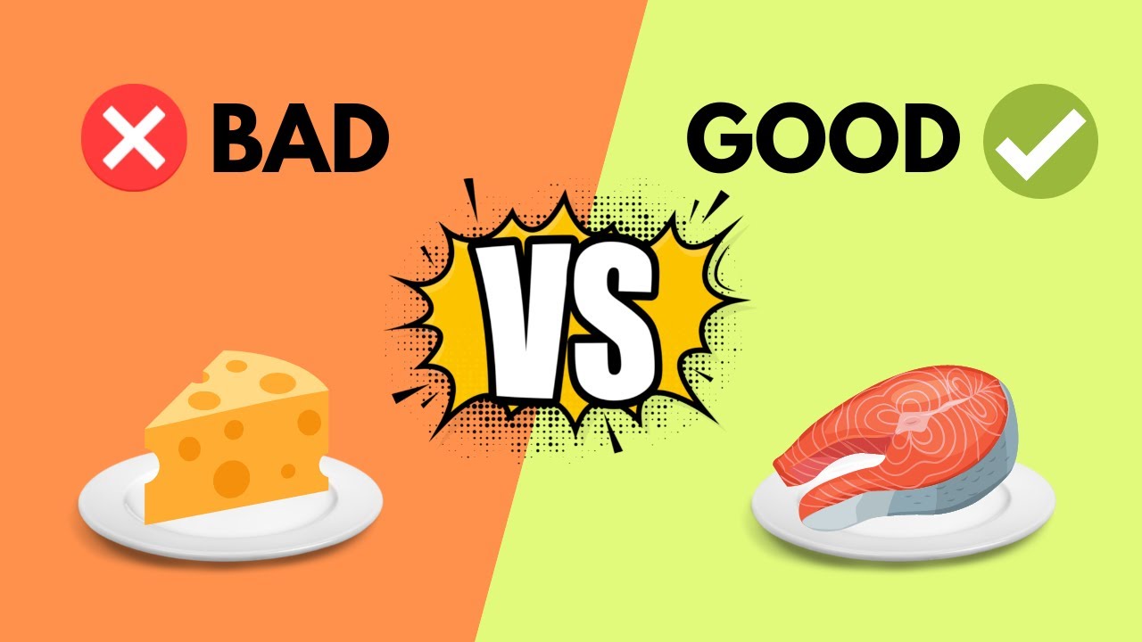Bad Foods VS Good Foods [Foods For Brain Health]
