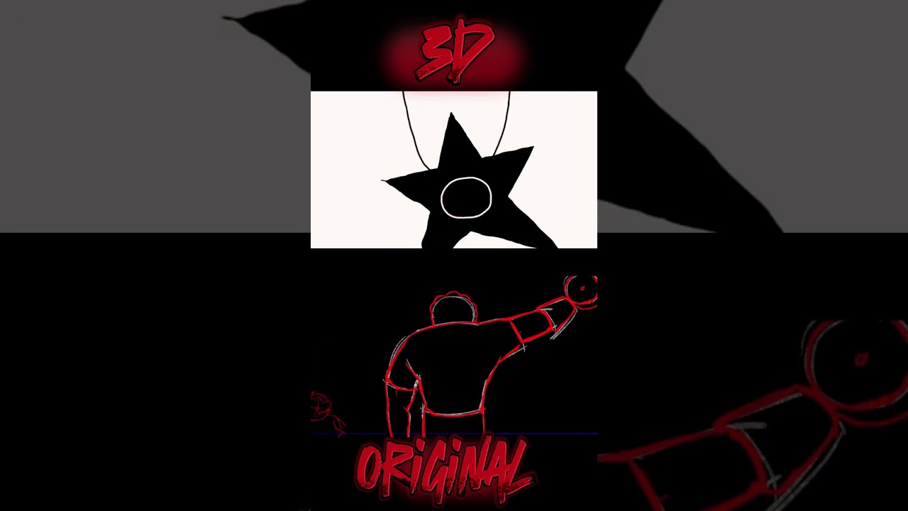 aw shucks DX : original vs 3D.