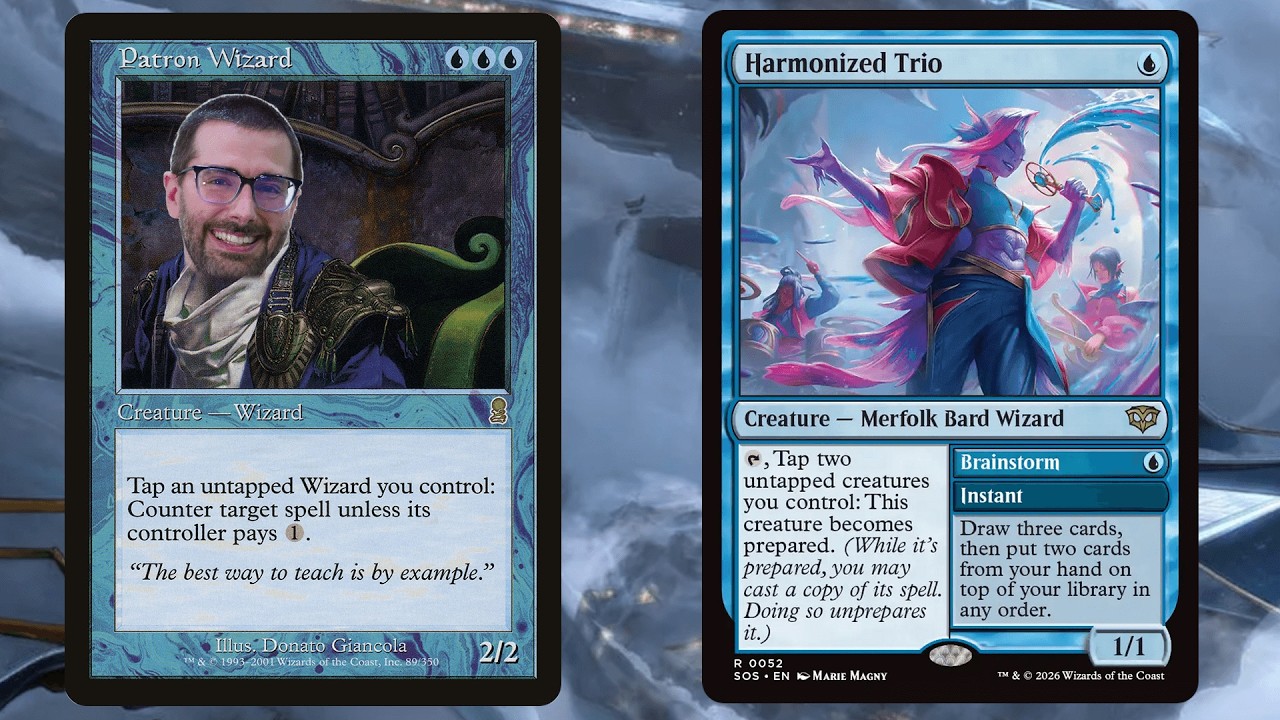 I'D TAP THAT WIZARD!  Legacy Patron Wizard Control MTG