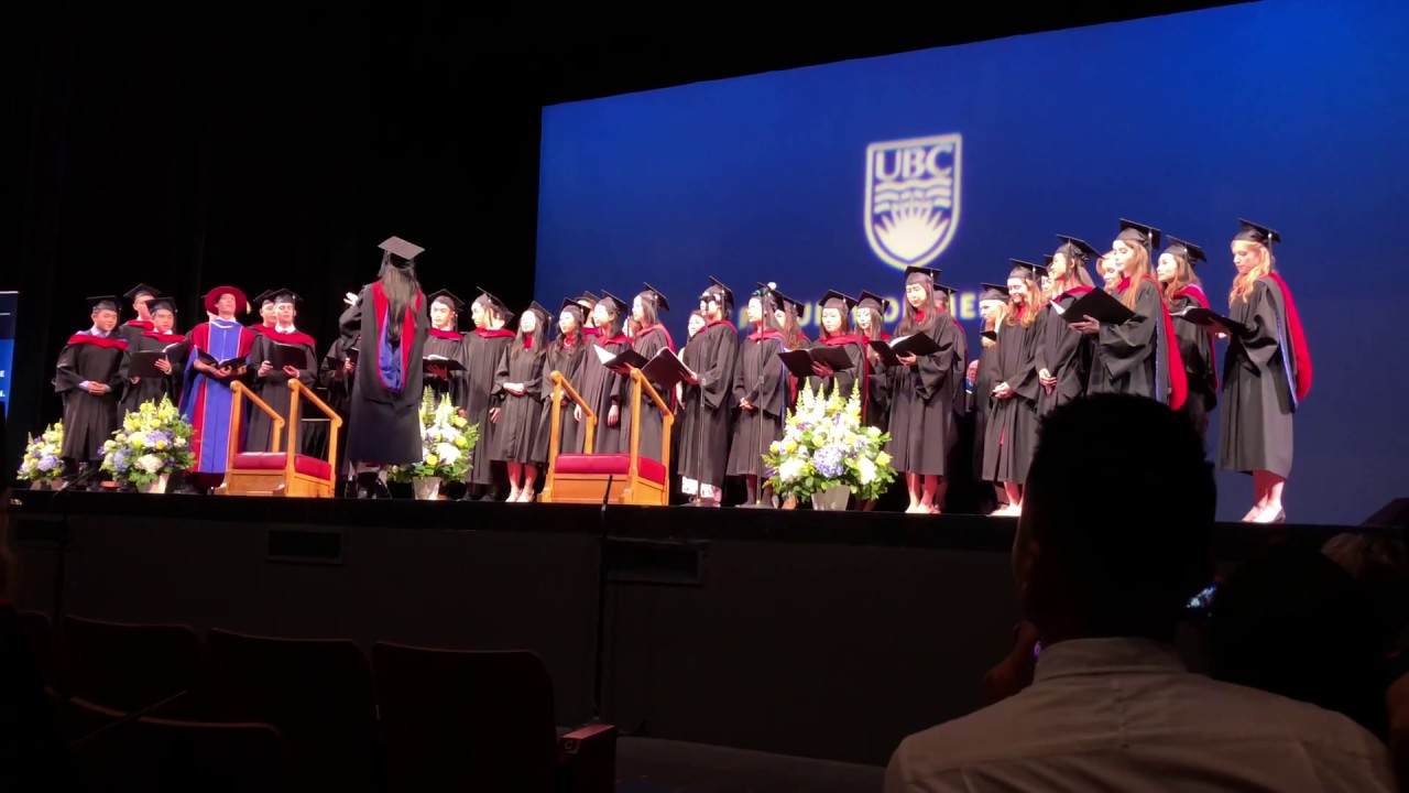 UBC Medicine Class of 2018 Grad Choir: For Good