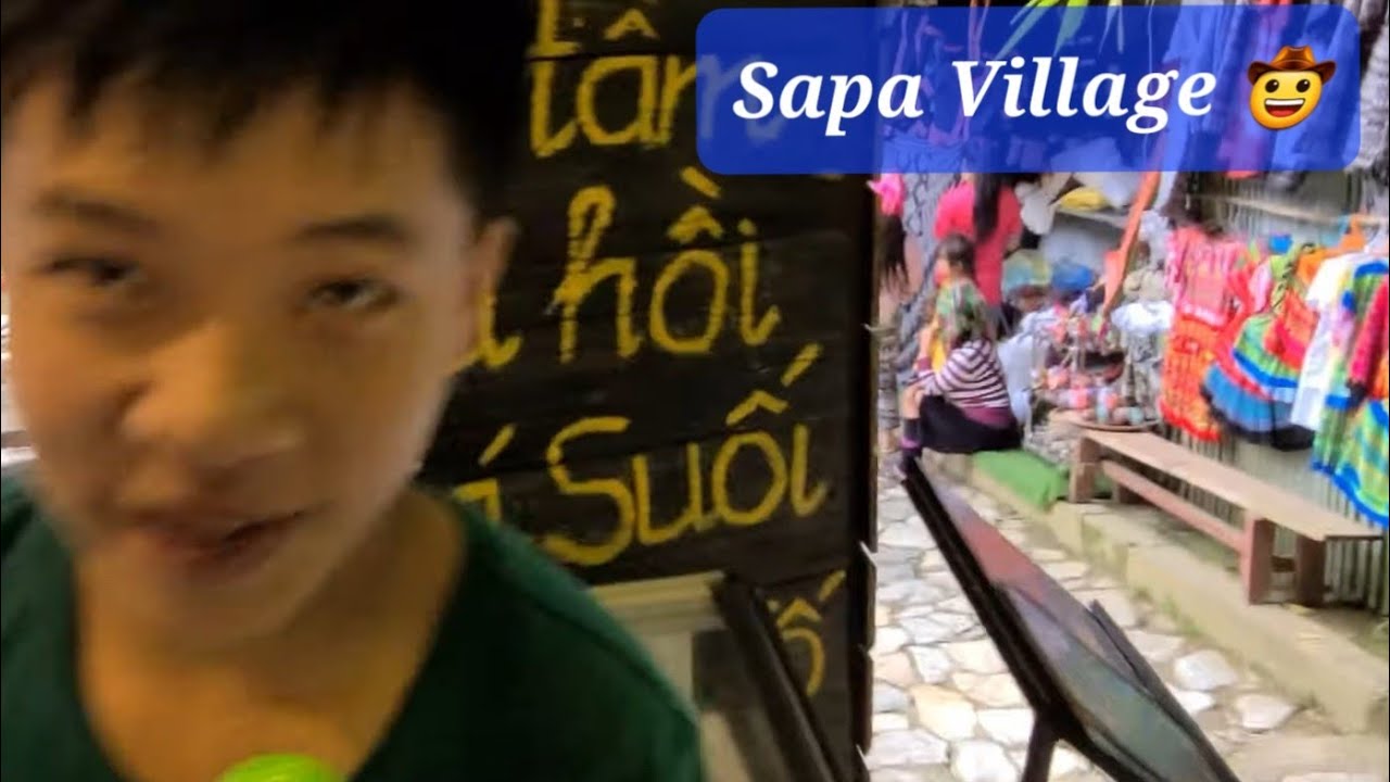 Sapa Vietnam 4K 🇻🇳- Cat Cat Village Walking Tour