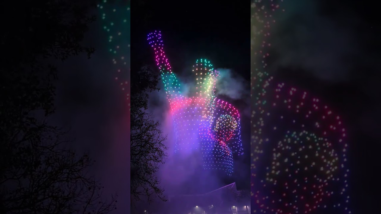 ​Watch how San Jose USA does the Super Bowl! No AI here—just a few hundred drones and a lot of math!