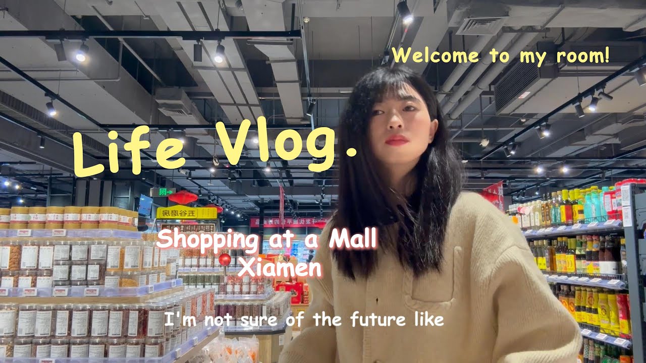 Life in Xiamen 🇨🇳 ｜Starting All Over in my 30s | Mall Shopping & Cooking🥘