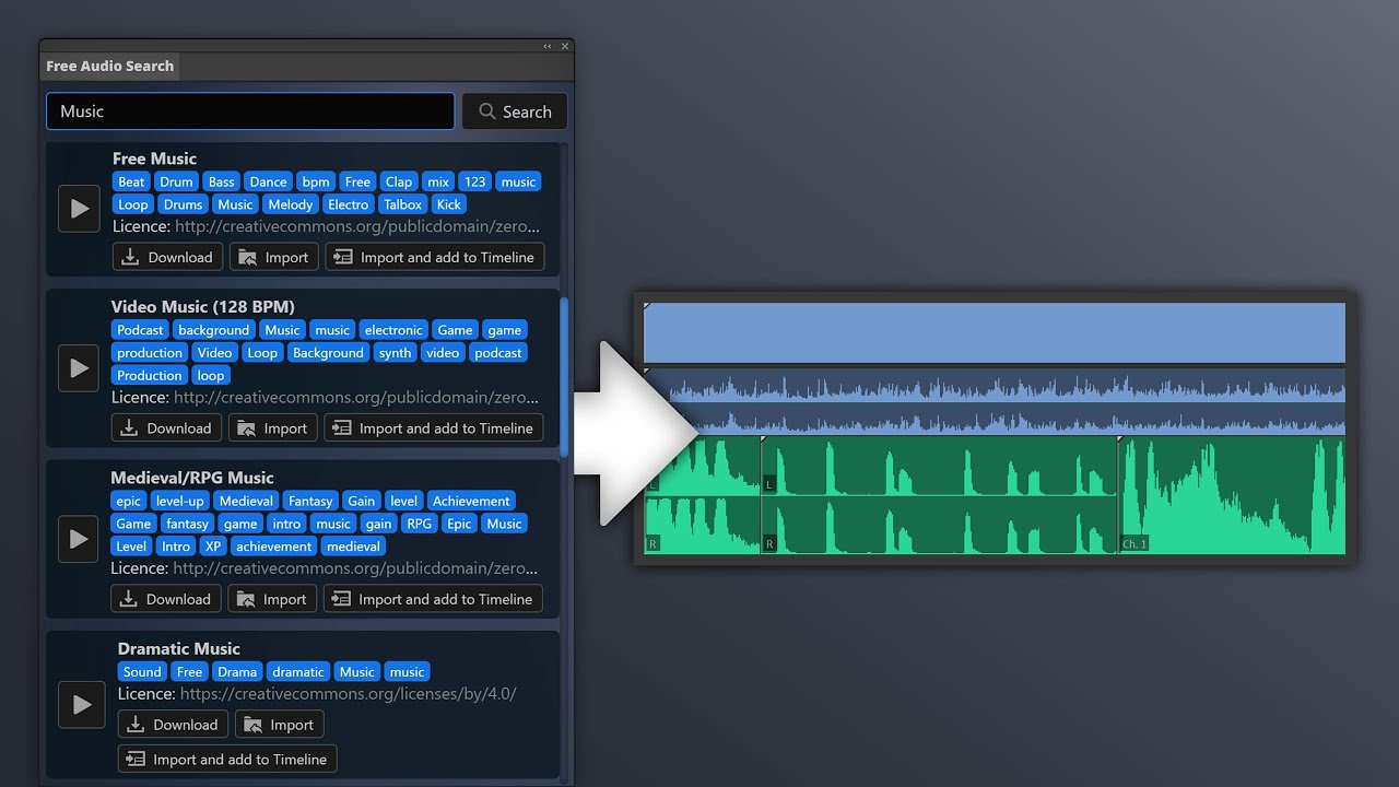 Freesound Audio Search