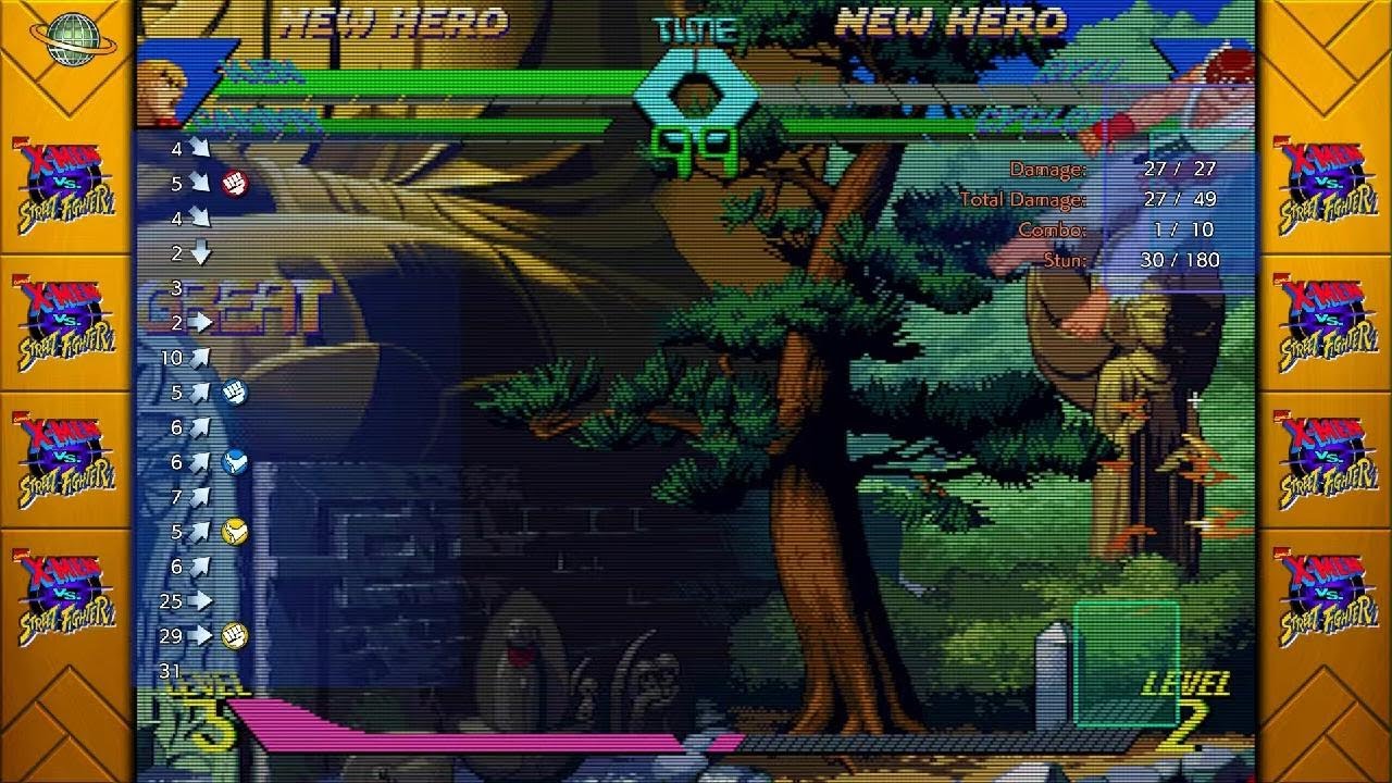 MARVEL vs. CAPCOM Fighting Collection: Arcade Classics Ken Masters XvSF Combos and Infinites