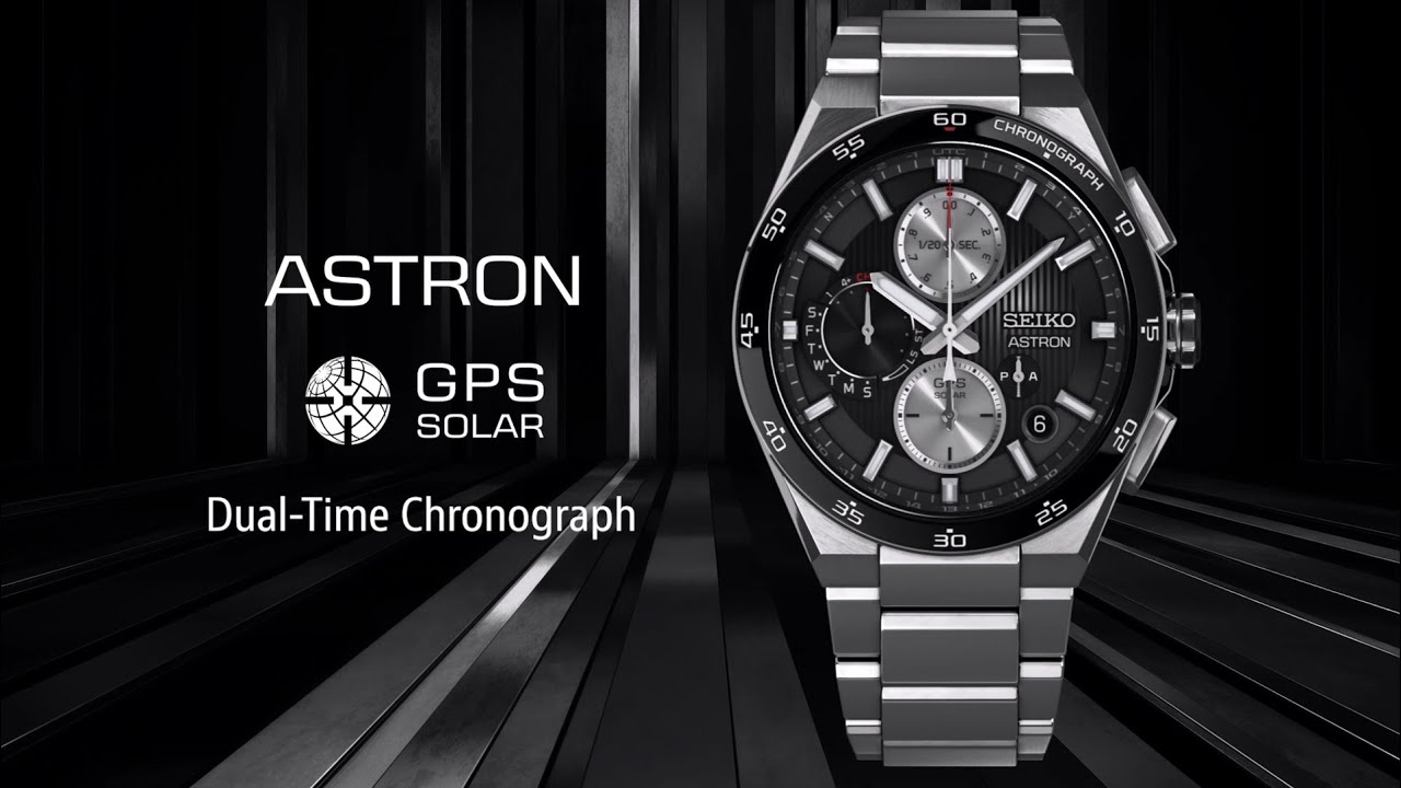 Seiko Astron GPS Solar Dual-Time Chronograph 5X83 (SSH151J1)