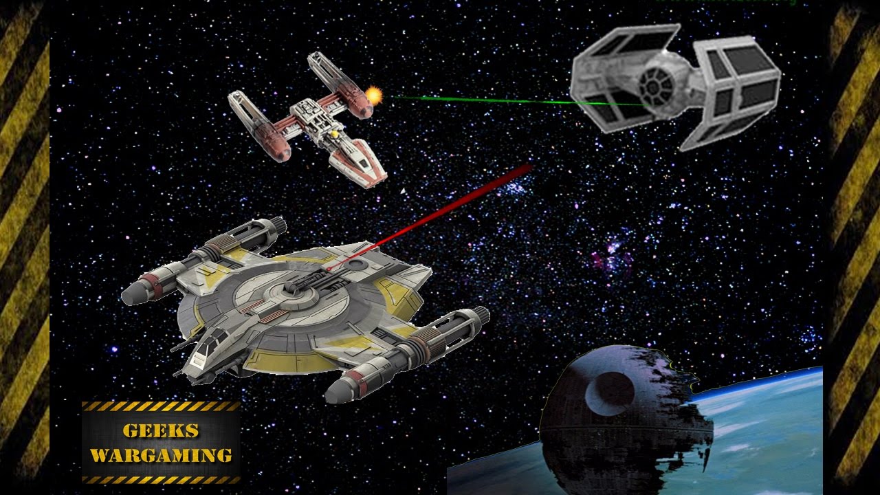 X-Wing Minatures Game - Imperial vs Scum and Villainy - 100 Points