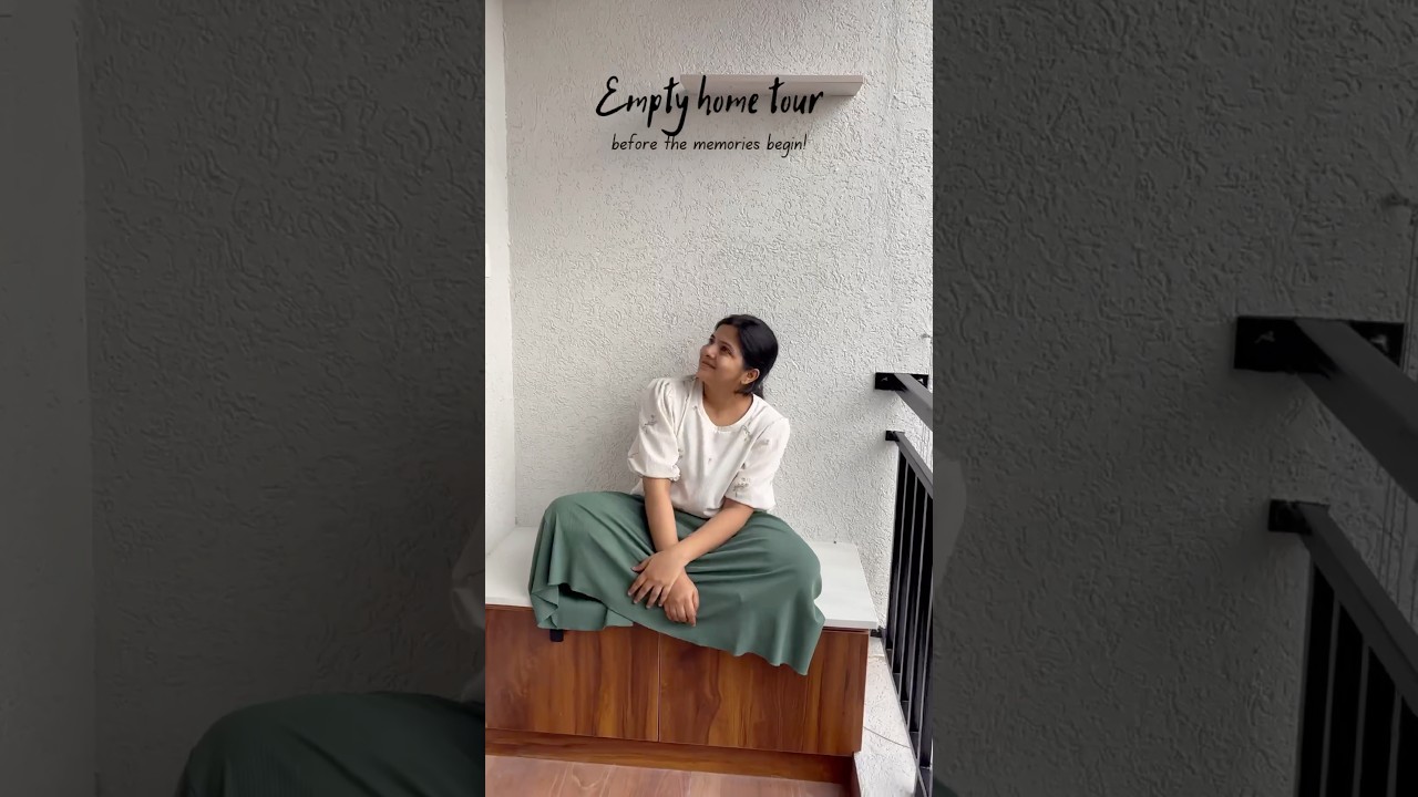 Before the memories begin✨ | Empty home tour | Namma Ooru Couple | Kriti & Ifthi #shorts