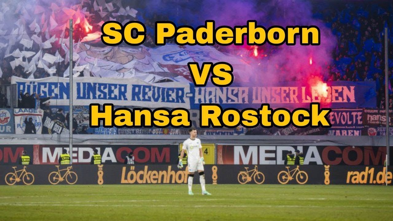 Fußball-Vlog;  Warum ist das passiert?  Paderborn 3 - 0 Hansa Rostock |  Home Deluxe Arena