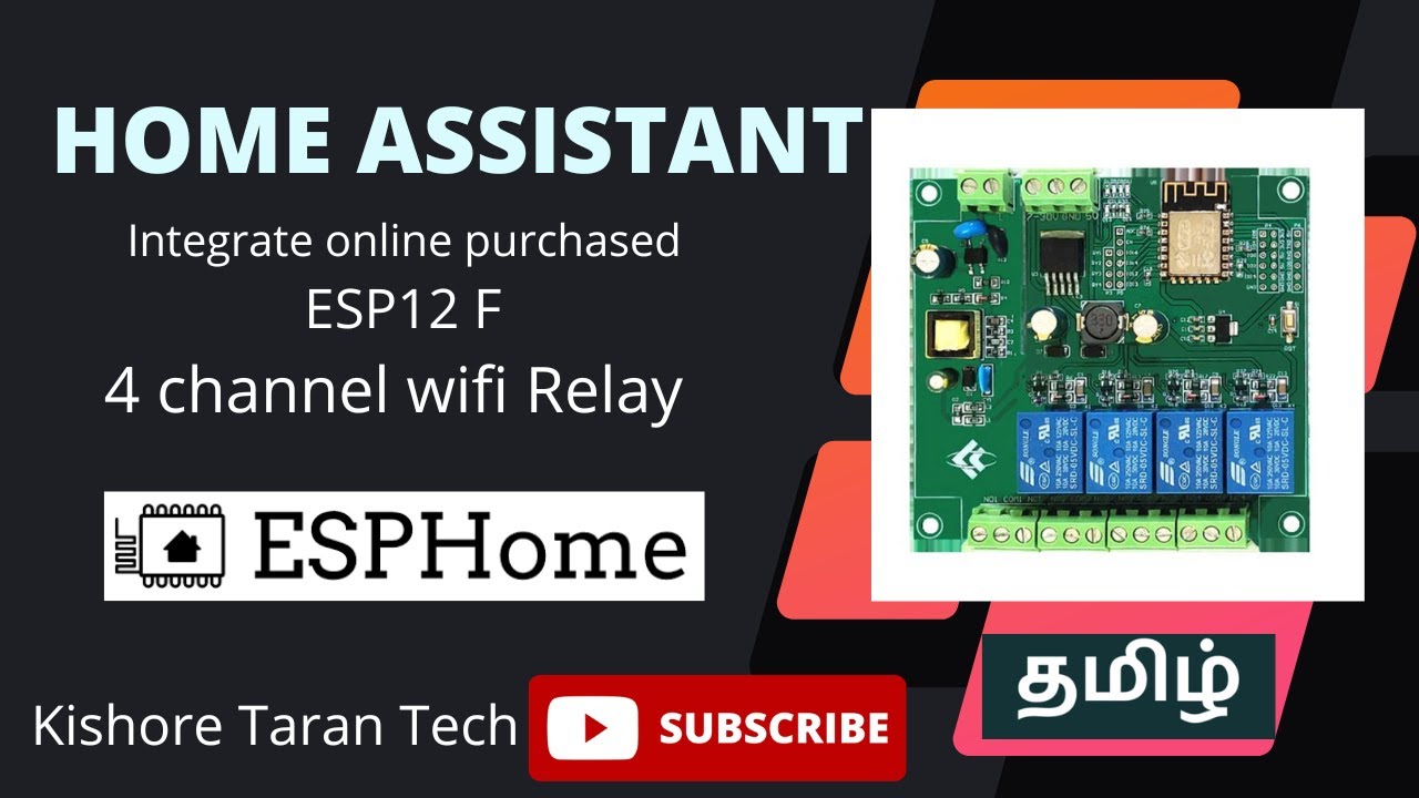 Integrate online purchased Wifi Relay board with Home Assistant and Modification