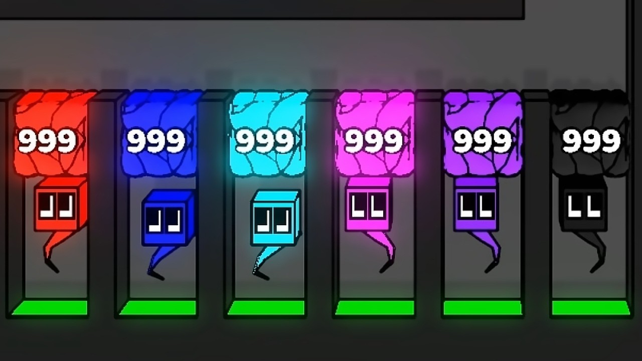 Cubes Compete in an Extreme Battle Royale