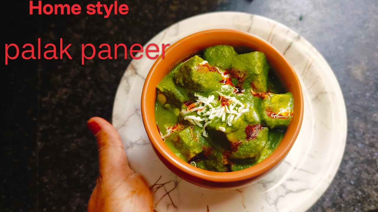 Restaurant style palak paneer/ इतनी  गजब बन गई कि मैं खाते ही जा रही थी😋