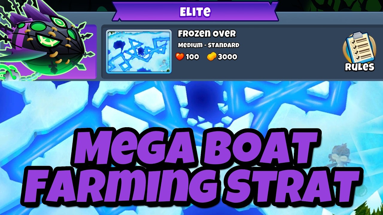 Elite Lych Boss Tutorial || Almost No Monkey Knowledge || Frozen Over BTD6