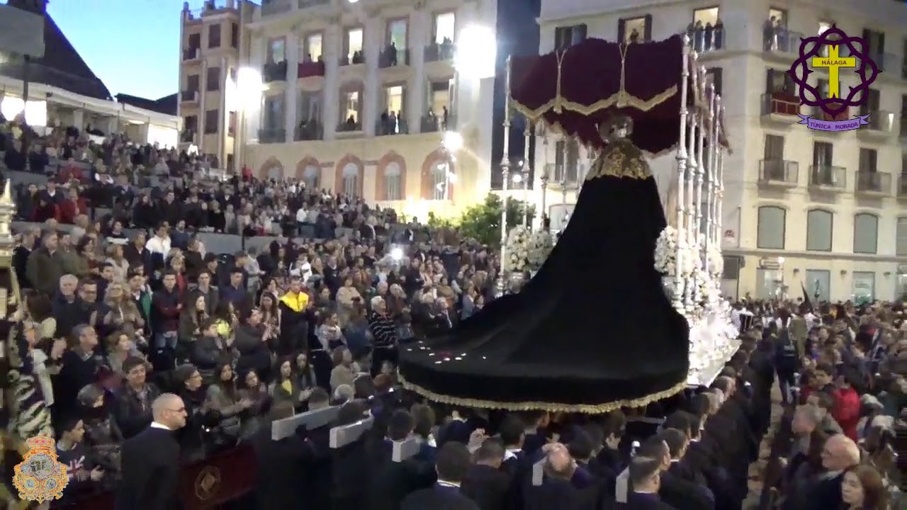 Mª Stma  del Mayor Dolor en su Soledad 2018 Tribuna Oficial