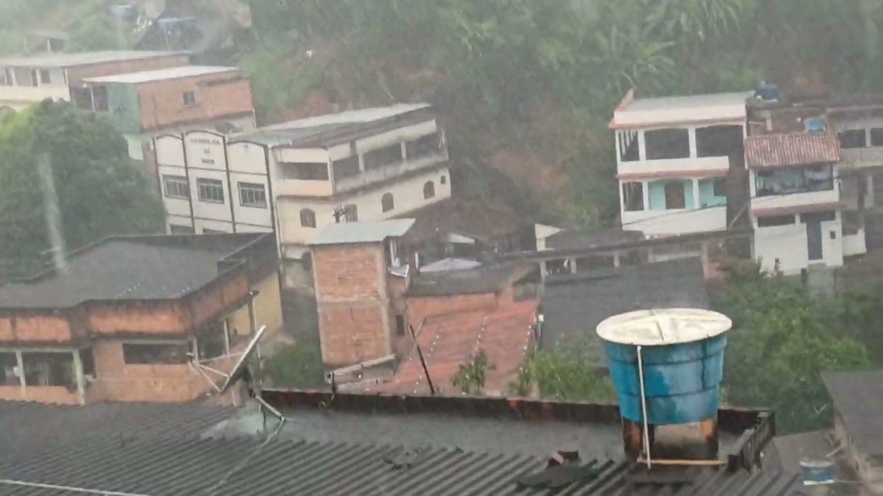 Temporal aqui em Presidente Medici, Cariacica, es
