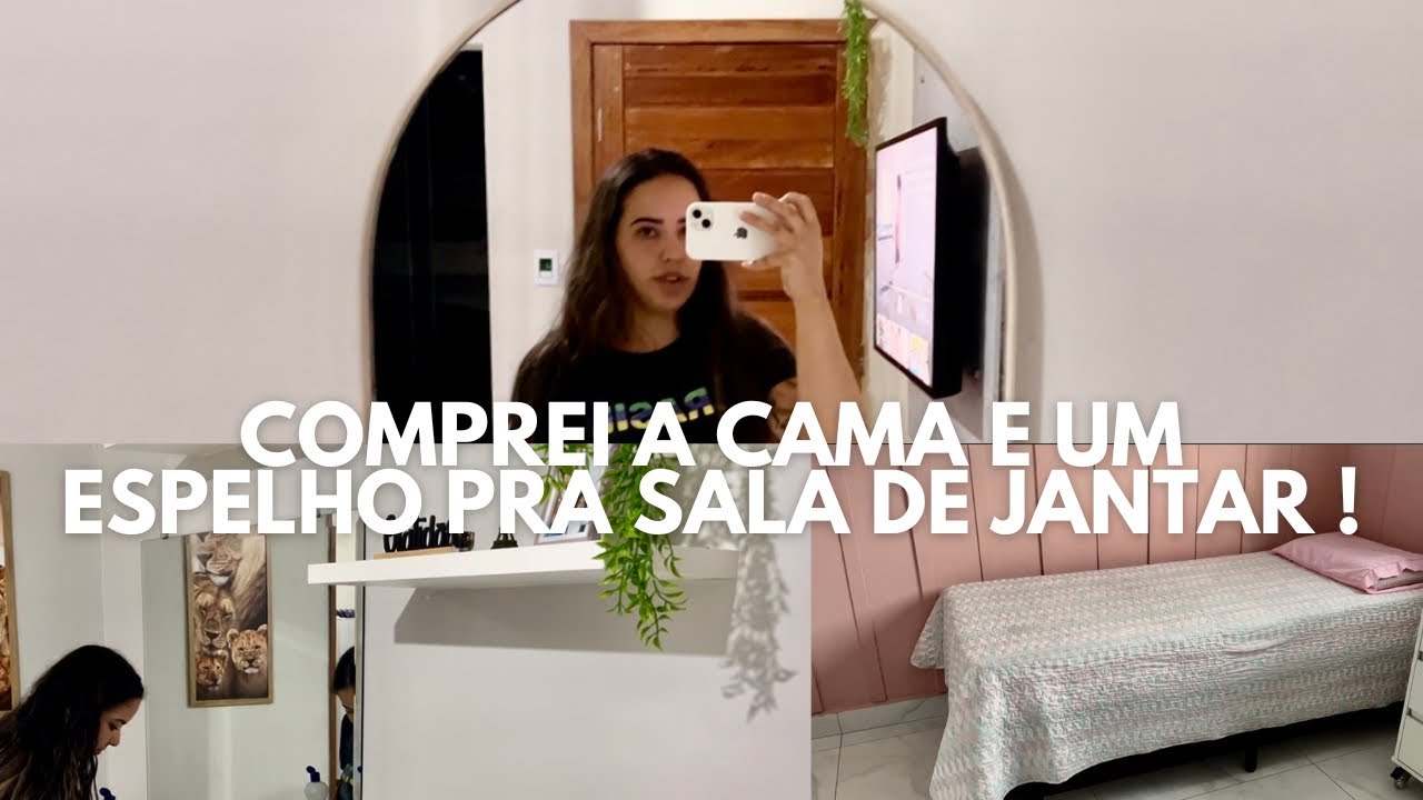 ACHEI A CAMA E UM ESPLHO NO DESAPEGO E ACABEI COMPRANDO NA HORA 🏡🙏🏻❤️