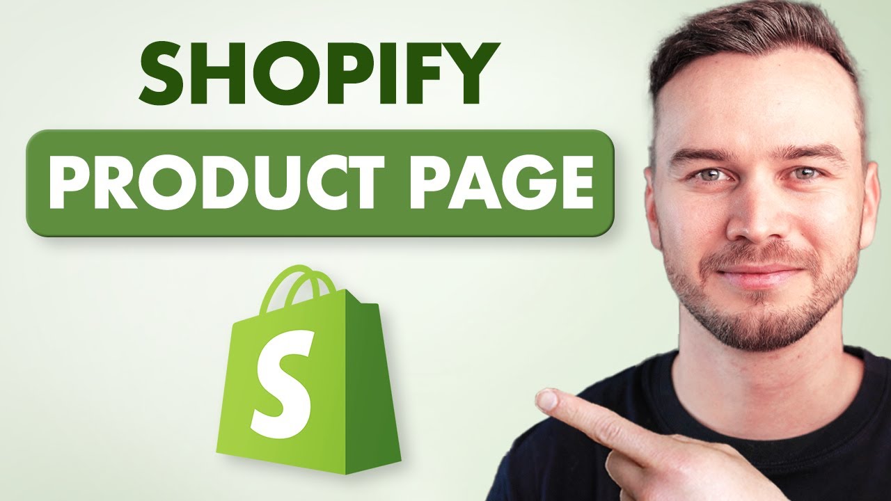 Как настроить страницу товара в Shopify — шаг за шагом