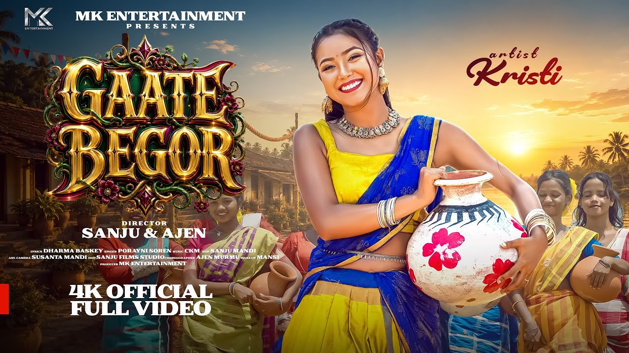 Gaate Begor | New Santali Full video Song 2026 | Krishti | Porayni Soren | DJ CKM |Dharma baskey