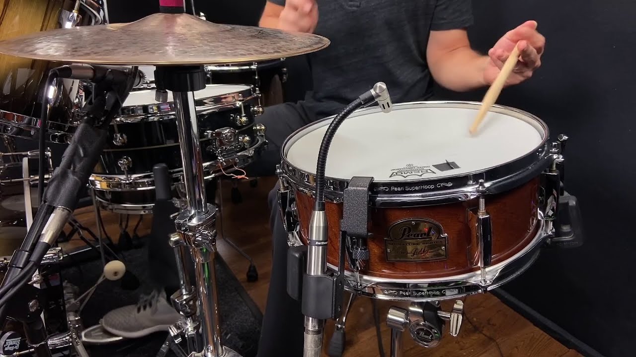 Pearl Omar Hakim Snare Demo - Louie Palmer
