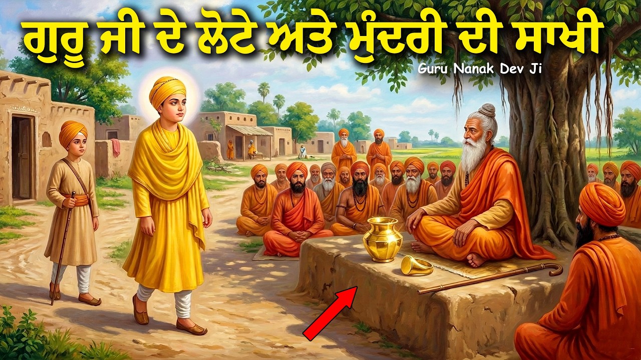 ਗੁਰੂ ਨਾਨਕ ਜੀ ਦੇ ਲੋਟੇ ਅਤੇ ਮੁੰਦਰੀ ਦੀ ਸਾਖੀ | Guru Nanak Dev Ji | United Khalsa | Remix Katha