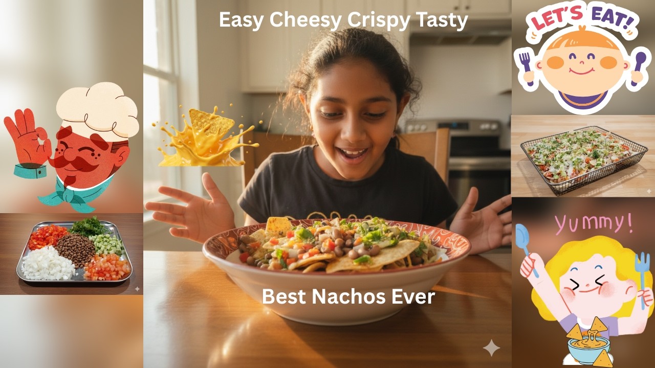 Crispy Loaded Nachos Recipe at Home | Easy & Cheesy | with in 10 mins ready😋 #nachos #easyrecipe