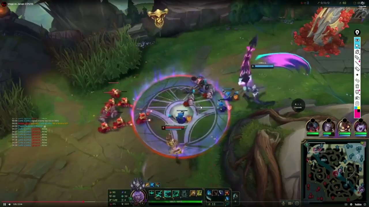 Emerald Viego vs JarvanIV,