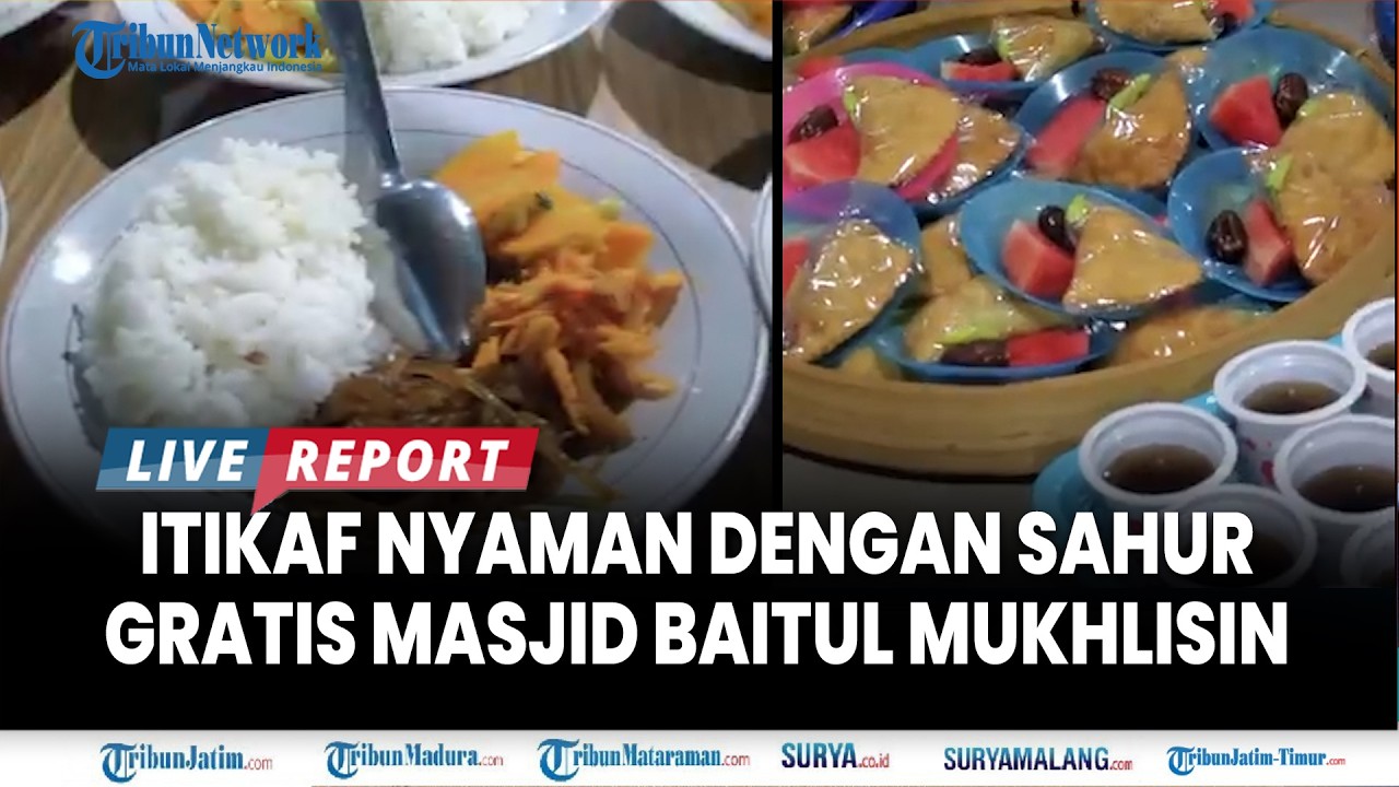 🔴 250 PORSI SAHUR DAN BERBUKA SAMBUT JEMAAH Masjid Baitulk Mukhlisin Ponorogo Selama Ramadan