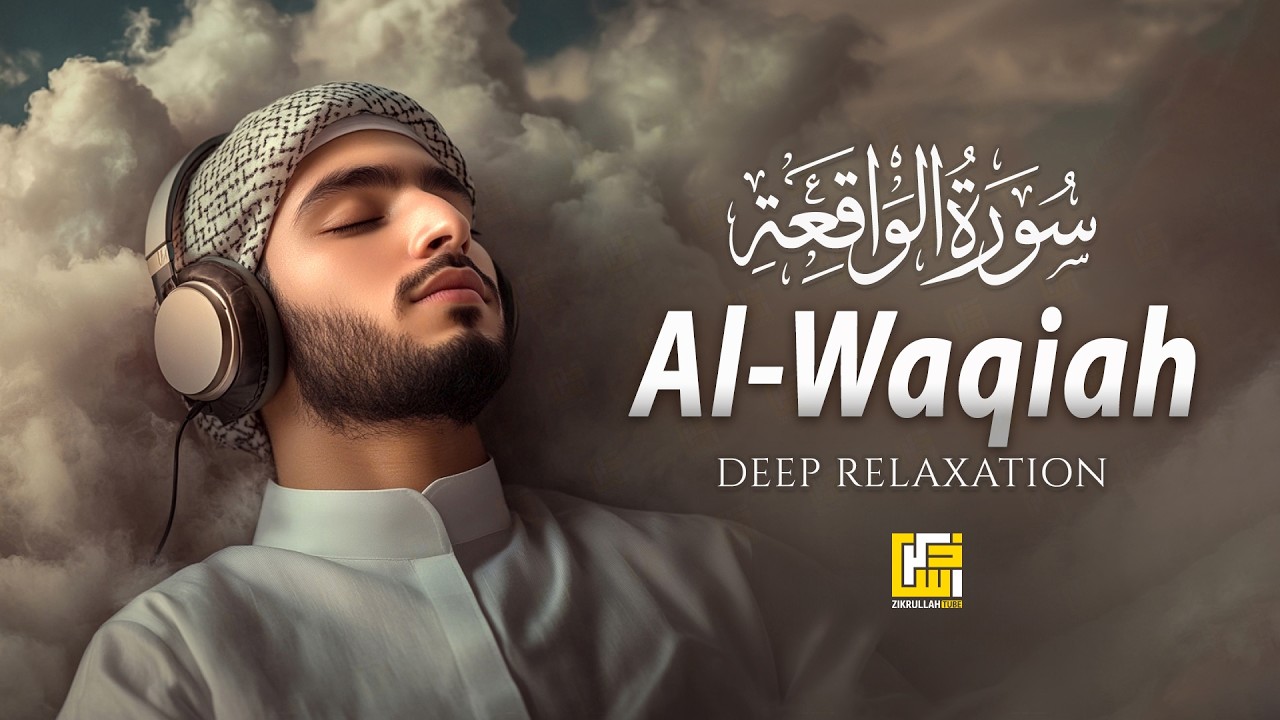 Surah Al-Waqiah - سورة الواقعة | Deeply Relaxing Quran for Peace | Zikrullah Tube
