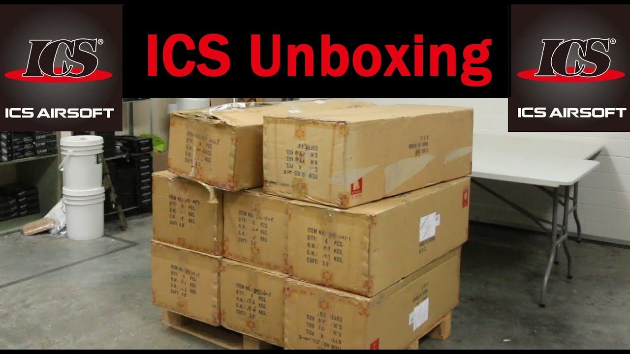 Massive ICS Airsoft Unboxing