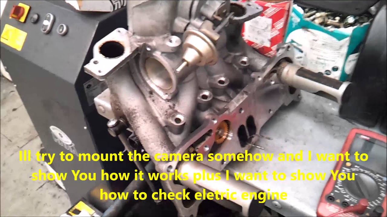How Mazda RX8 Intake valves working