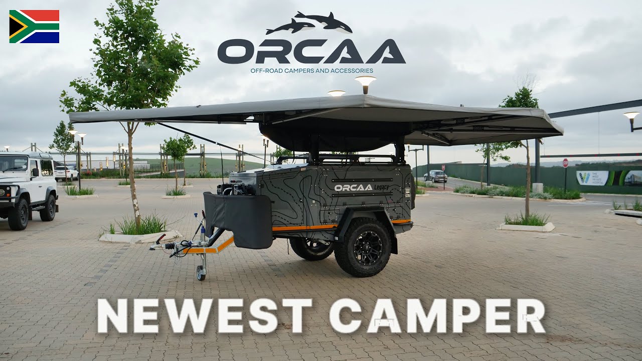 The all new ORCAA legacy camper on the road ready for its next adventure!!!! 