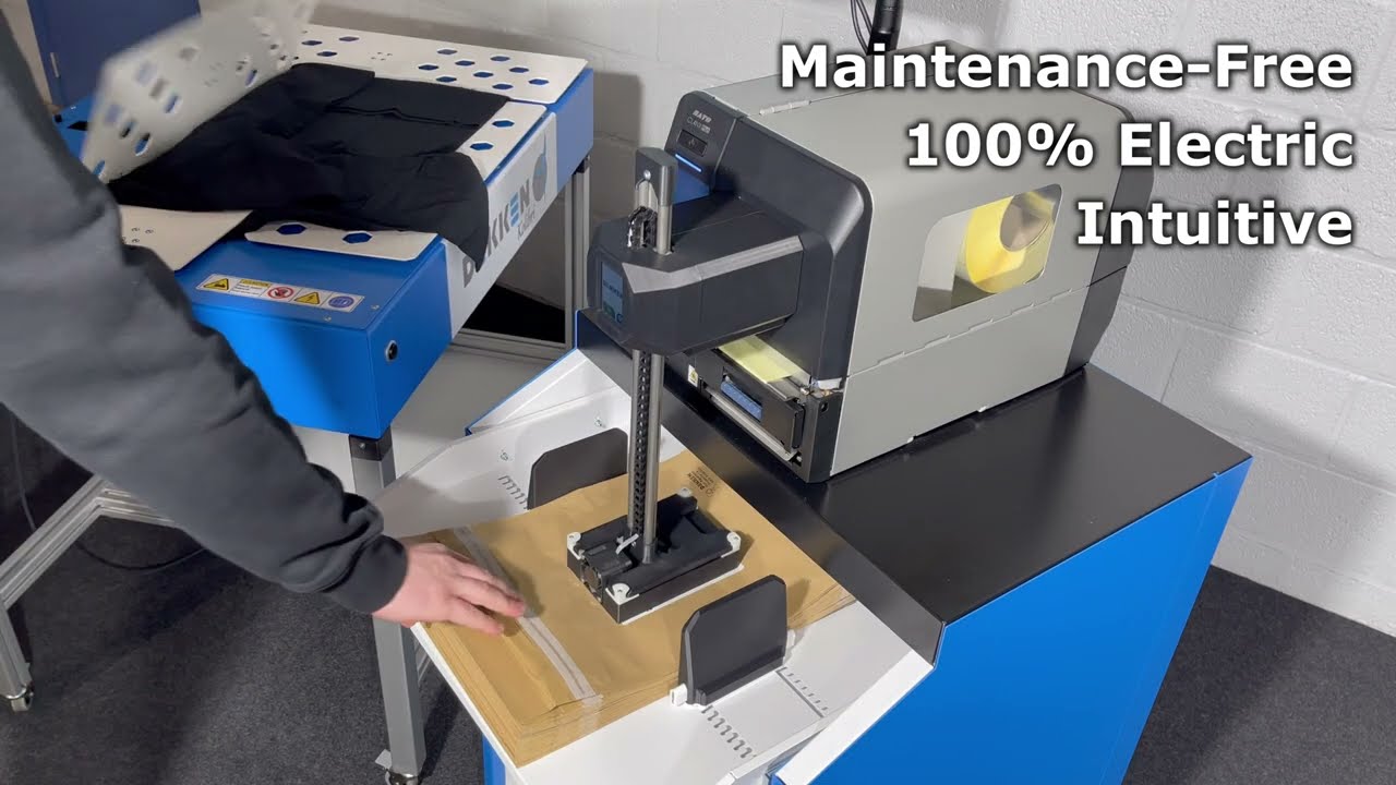 Kolibri IQ-Label – Folding, Packing & Labeling up to 350 Shirts/Hour