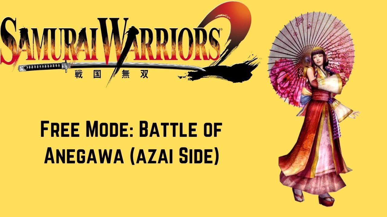 Samurai Warriors 2 - Okuni - Battle at Anegawa (Free Mode) - Chaos Difficulty