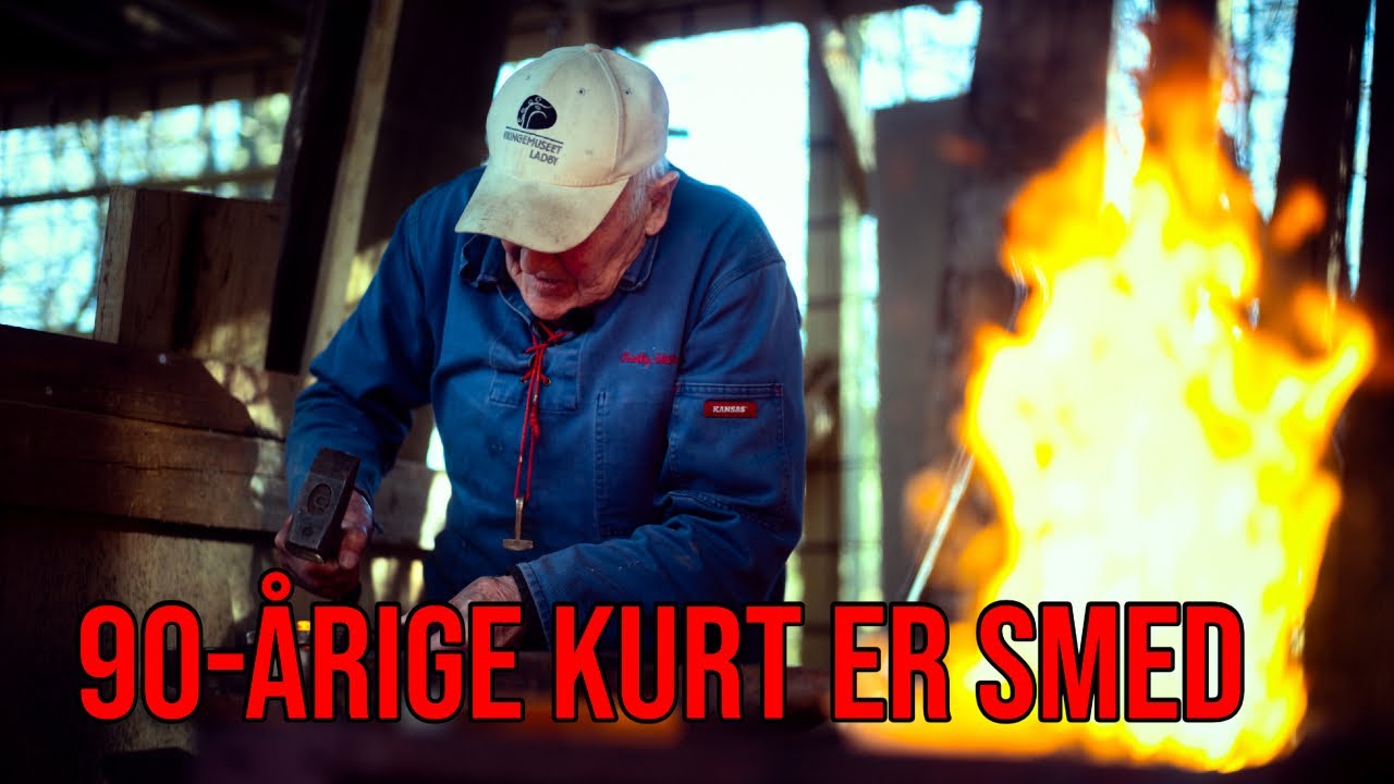 90-årige Kurt smeder stadig på livet løs