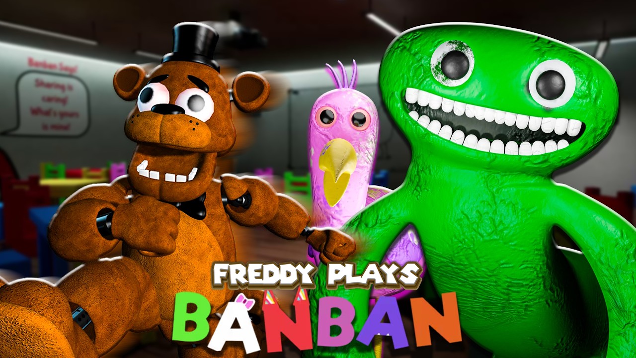 Freddy Plays - GARTEN OF BANBAN 1