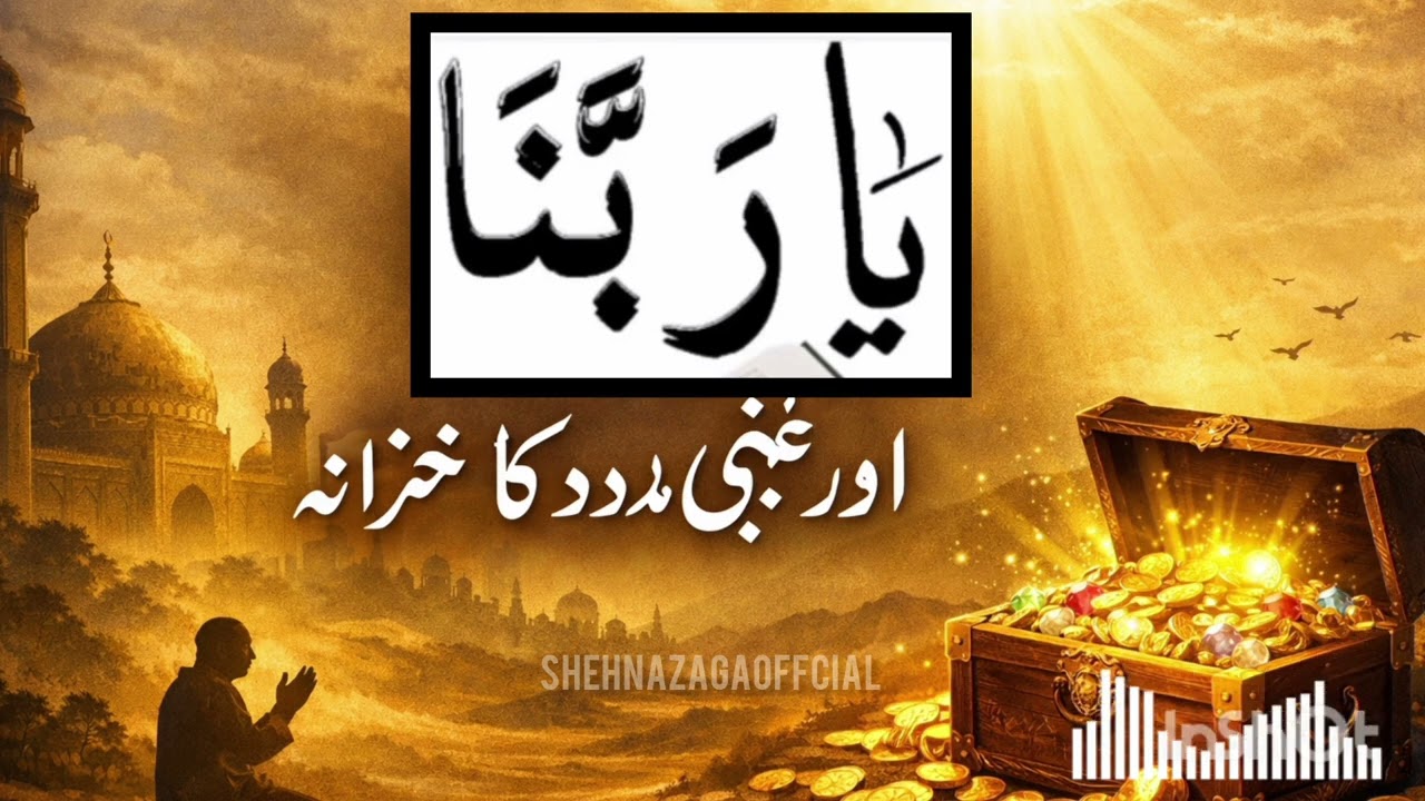 Ya Rabbana Ka Taqatwar Amal behisab Gaibi Madad Inshallah 
