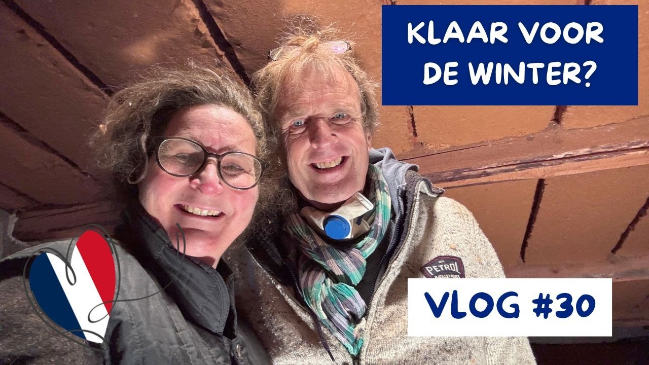 Sneeuwvlokjes & gezelligheid: Klussen buiten, smullen binnen - Vlog #30