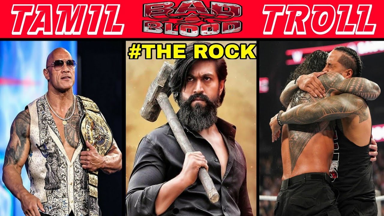 WWE BAD BLOOD 2024 TAMIL TROLL