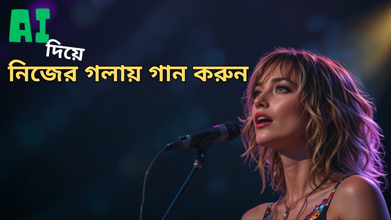 Sing with AI & Become a Music Star || AI দিয়ে নিজের গানে সুর দিন !