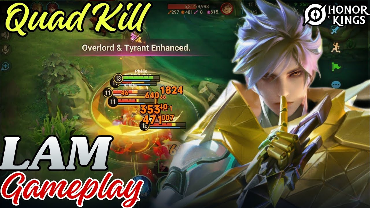 Lam All Time Best Assassin | Try This Build And Arcana | Honor Of Kings | Hok | Kog