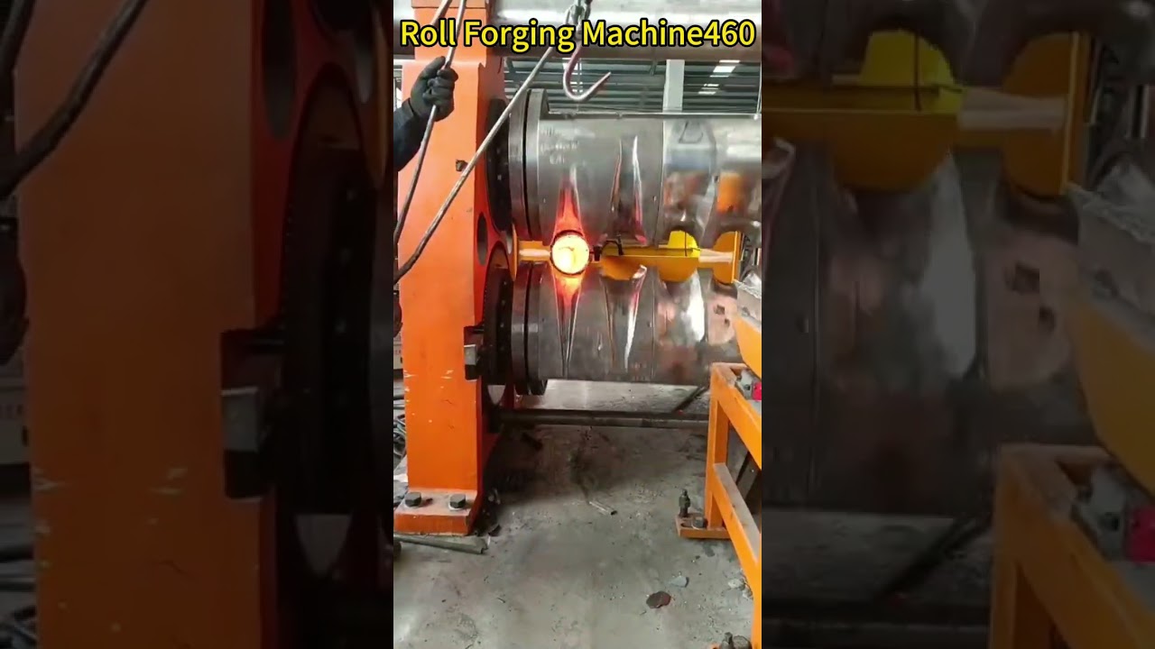 Roll Forging Machine hot rolling steel billet for auto parts #rollforging