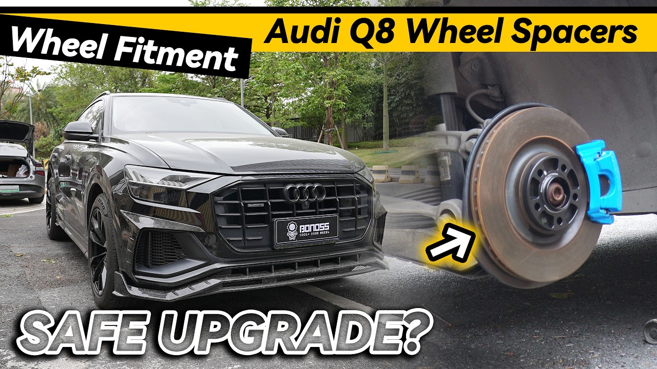 Правда о колесных проставках Audi на Q8: безопасное ли это решение? (Руководство по подбору колес...