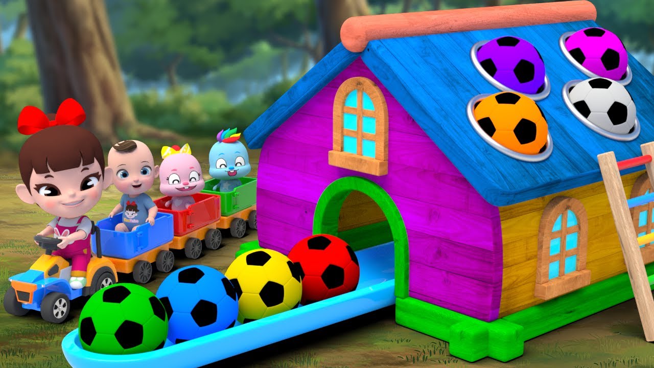 5 Colors with Nursery rhymes English Song For Kids | Wash your hands No Virus!!  | Super Lime