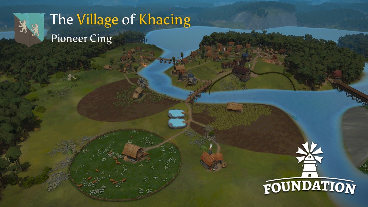 BUILD A BEAUTIFUL VILLAGE IN THE WORLD OF FOUNDATION GAMES...!!!