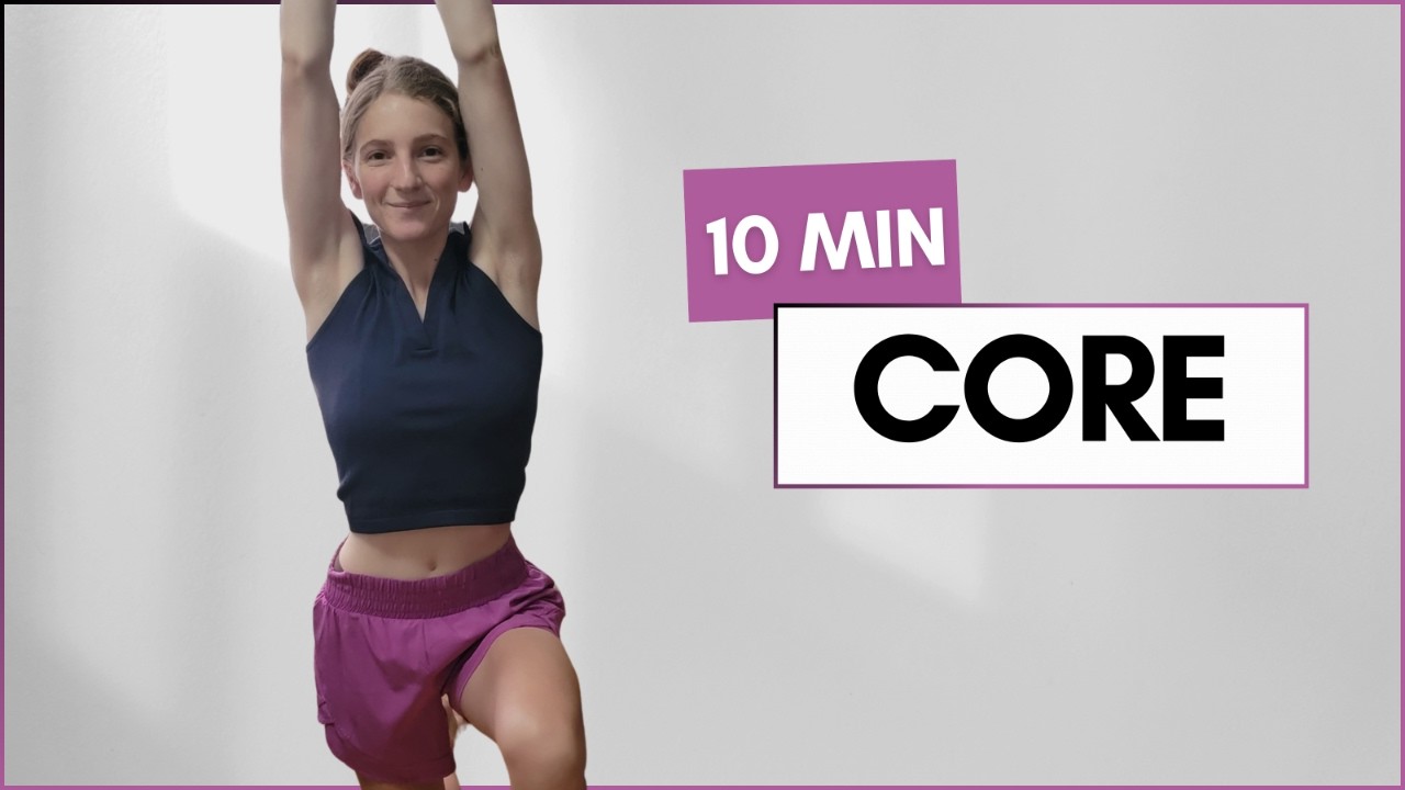 10 Minute Core Workout for Strength, Stability & Posture