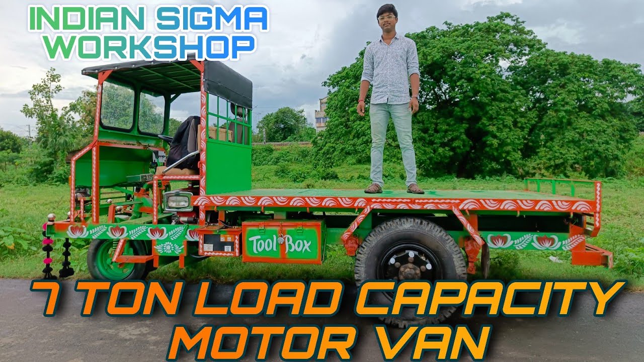 7 TON LOAD CAPACITY MOTOR VAN 2025 TOP MODEL//SIGMA ECCO 1130BNML ENGINE//PH-9123703771
