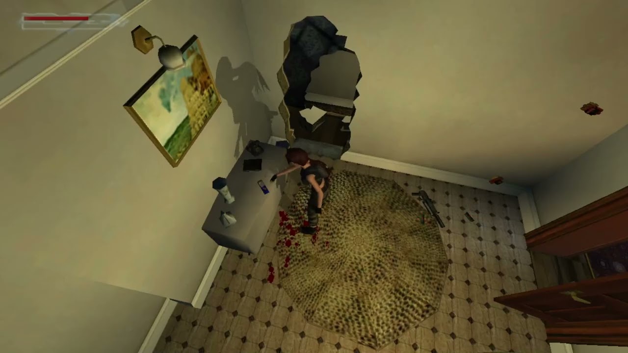 Von Croy's Apartment - Tomb Raider 6 Remastered 100% pickups playthrough - part 17
